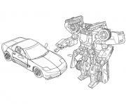 Printable transformers car  coloring pages
